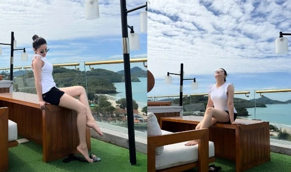 শীতকালেও ‘শীত নাই’ পরীমনির